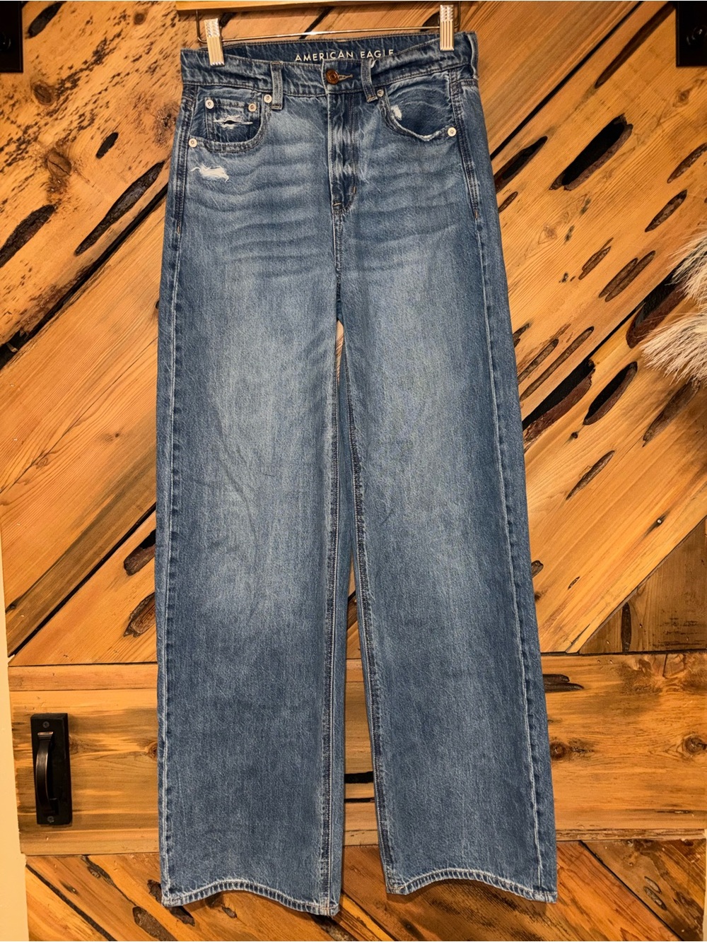 American Eagle Outfitters “skater” Wide Leg Jeans